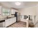 Kitchen with stainless steel appliances and granite countertops at 139 Old Mill Sw Trl, Conyers, GA 30094