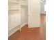 Spacious walk-in closet with shelving and drawers at 230 E Ponce De Leon Ave # 314, Decatur, GA 30030