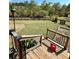 Fenced backyard with grassy area, perfect for pets and recreation at 2735 Sandy Creek Cir, Loganville, GA 30052