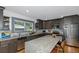 Updated kitchen, granite island, and stainless steel appliances at 1688 Richland Sw Rd, Atlanta, GA 30311