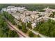 Aerial view of townhouses and surrounding area at 370 Thrasher St # 2, Norcross, GA 30071