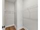 Walk-in closet with wire shelving; offers ample storage at 370 Thrasher St # 2, Norcross, GA 30071