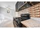Kitchen with granite countertops and mosaic backsplash at 4650 Heather Ct, Union City, GA 30291