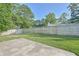 Large backyard with a patio area at 4650 Heather Ct, Union City, GA 30291