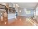Bright living room with hardwood floors and high ceilings at 4650 Heather Ct, Union City, GA 30291