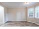 Bright dining area with hardwood floors and bay windows at 1507 Hillside Se Dr, Conyers, GA 30094