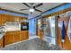 Kitchen boasts granite countertops and ample wood cabinetry at 903 Bingham Ln, Stone Mountain, GA 30083
