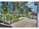 Spacious backyard with patio and garden area at 903 Bingham Ln, Stone Mountain, GA 30083