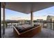 Large balcony with city views and modern seating at 3107 Peachtree Road Ne Unit #1803, Atlanta, GA 30305
