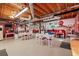 Large finished basement with multiple seating areas at 2298 Cole Lake Rd, Dallas, GA 30157