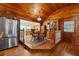 Country kitchen with stainless steel appliances and wood cabinets at 2298 Cole Lake Rd, Dallas, GA 30157