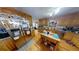 Kitchen with wood cabinets and island at 1720 Mount Carmel Rd, Mcdonough, GA 30253