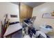 Updated laundry room with washer, dryer, and toilet at 1720 Mount Carmel Rd, Mcdonough, GA 30253