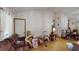 Living room with large windows and hardwood floors at 1720 Mount Carmel Rd, Mcdonough, GA 30253