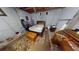 Basement bedroom with double bed and dresser at 1720 Mount Carmel Rd, Mcdonough, GA 30253