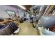 Small basement kitchen with sink and appliances at 1720 Mount Carmel Rd, Mcdonough, GA 30253