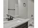 Bathroom with marble vanity and updated fixtures at 970 Sidney Marcus Ne Blvd # 1204, Atlanta, GA 30324