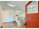 Bright entryway with view into living room at 443 Creekwood Pass, Dallas, GA 30157
