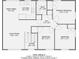 Two-story home floor plan with 1489 sq ft at 4660 Edwina Sw Ln, Atlanta, GA 30331