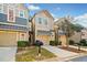 Townhome with 2-car garage and charming facade at 511 Ridge View Xing, Woodstock, GA 30188