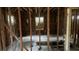 Under construction bedroom with exposed framing at 879 Edwin Nw Pl, Atlanta, GA 30318