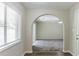 Bright and airy living room with neutral walls and carpeting at 2895 Springfield Ct, Atlanta, GA 30349