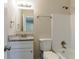 Clean bathroom with white subway tile and granite countertop at 2895 Springfield Ct, Atlanta, GA 30349
