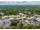 Aerial view of Canton Street, Roswell, GA, showing shops and restaurants at 1081 Canton St, Roswell, GA 30075