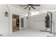 Covered patio with access to interior and a hanging heavy bag at 3915 Muirfield Sq, Duluth, GA 30096