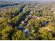 Wide aerial view of the home and surrounding neighborhood at 3915 Muirfield Sq, Duluth, GA 30096