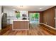 Modern kitchen with stainless steel appliances and island at 3900 Hilton Cts, Decatur, GA 30035
