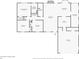 Single story house floor plan with 3 bedrooms, 2 baths and a garage at 4111 Wrexham Dr, Snellville, GA 30039