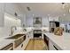 Modern kitchen with stainless steel appliances and white cabinets at 5255 Buice Rd, Alpharetta, GA 30022