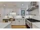 Modern kitchen with stainless steel appliances and farmhouse sink at 5255 Buice Rd, Alpharetta, GA 30022