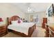 Large main bedroom with a king-size bed and lots of natural light at 3709 Mcguire Nw St, Kennesaw, GA 30144