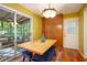 Bright breakfast nook with a view of the screened porch at 2747 Townley Cir, Atlanta, GA 30340