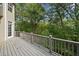 Spacious deck with wooded views and privacy at 4930 Longridge Dr, Villa Rica, GA 30180