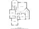 Second floor plan, 1117 sq ft, featuring several bedrooms and baths at 4930 Longridge Dr, Villa Rica, GA 30180
