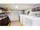 Basement laundry room with washer and dryer at 1078 Piedmont Ne Ave # 106, Atlanta, GA 30309