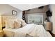 Spacious bedroom with king-size bed and TV at 1078 Piedmont Ne Ave # 106, Atlanta, GA 30309