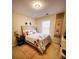 Serene bedroom with a queen bed, neutral tones, and tasteful decor at 2555 Flat Shoals Rd Apt # 3305, College Park, GA 30349