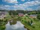 Aerial view of home, showcasing the property and surrounding landscape at 2505 Westchester Way, Conyers, GA 30013