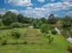 Landscaped garden with various plants and pond view at 2505 Westchester Way, Conyers, GA 30013