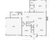 One-story home floor plan, featuring a kitchen, Gathering room, and multiple bedrooms at 2505 Westchester Way, Conyers, GA 30013