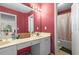 Bathroom with double vanity and shower/tub combo at 1812 Beckley Nw Pl, Kennesaw, GA 30152