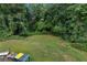 Spacious backyard with lush trees and grassy area at 1812 Beckley Nw Pl, Kennesaw, GA 30152