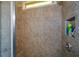 Walk-in shower with built-in seat and tiled walls at 418 Laurel Spring Ct, Canton, GA 30114