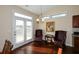 Bright breakfast nook with French doors leading to a patio at 418 Laurel Spring Ct, Canton, GA 30114