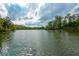 Serene lake with lush green trees at 418 Laurel Spring Ct, Canton, GA 30114