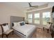 Spacious main bedroom with high ceilings and large windows at 418 Laurel Spring Ct, Canton, GA 30114